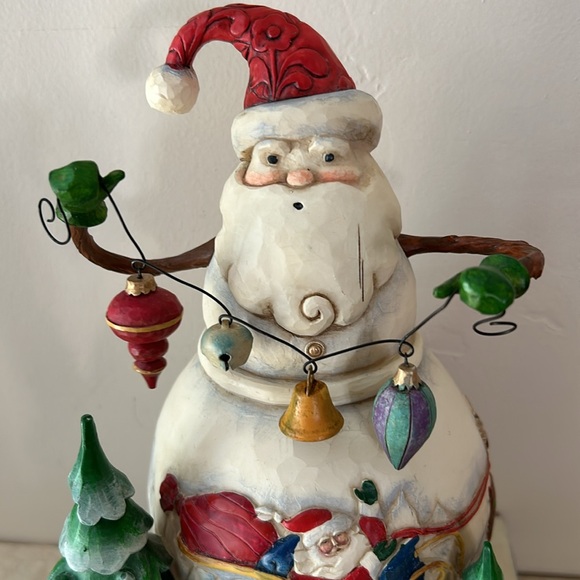 Jim Shore Frosty Santa - Picture 2 of 10